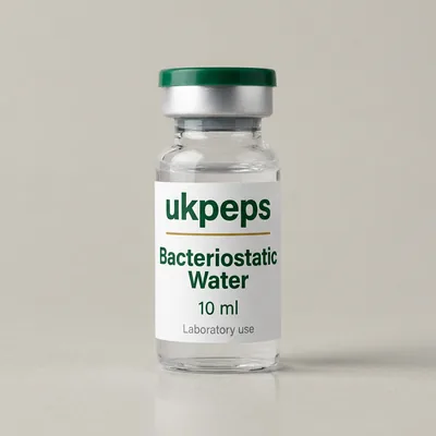 Bacteriostatic water 10 ml vial, UKPeps, research use only