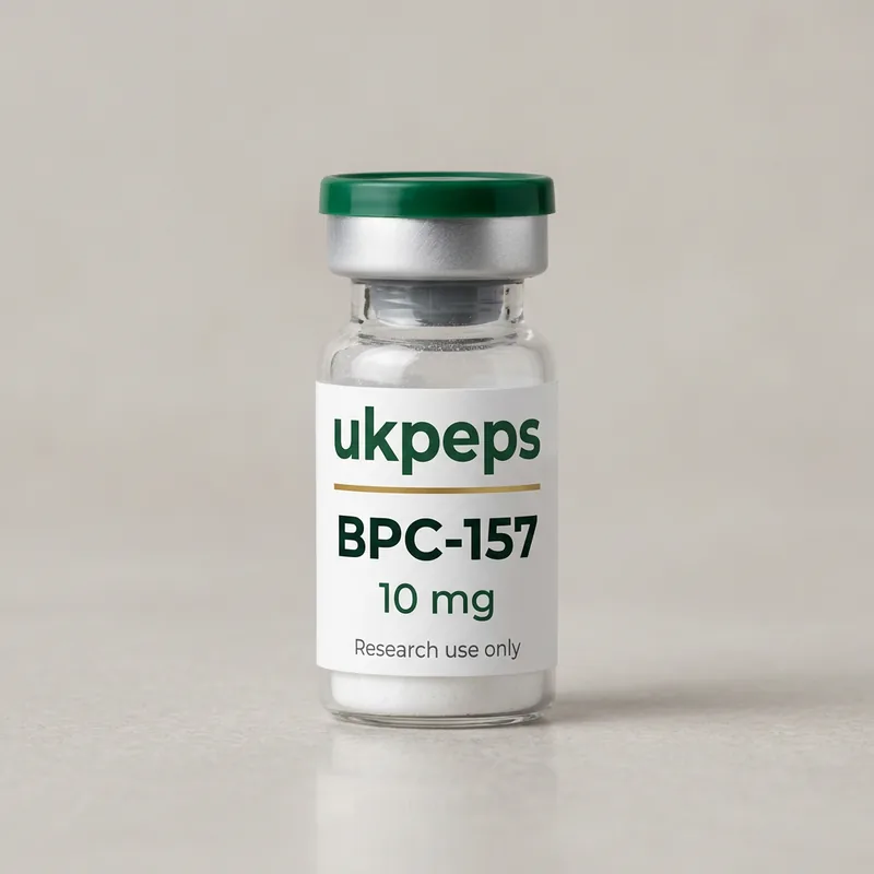 BPC-157 10 mg vial, UKPeps, research use only