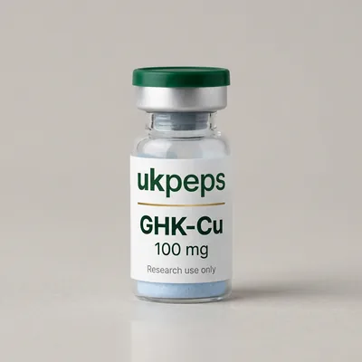 GHK-Cu 100 mg vial, UKPeps, research use only
