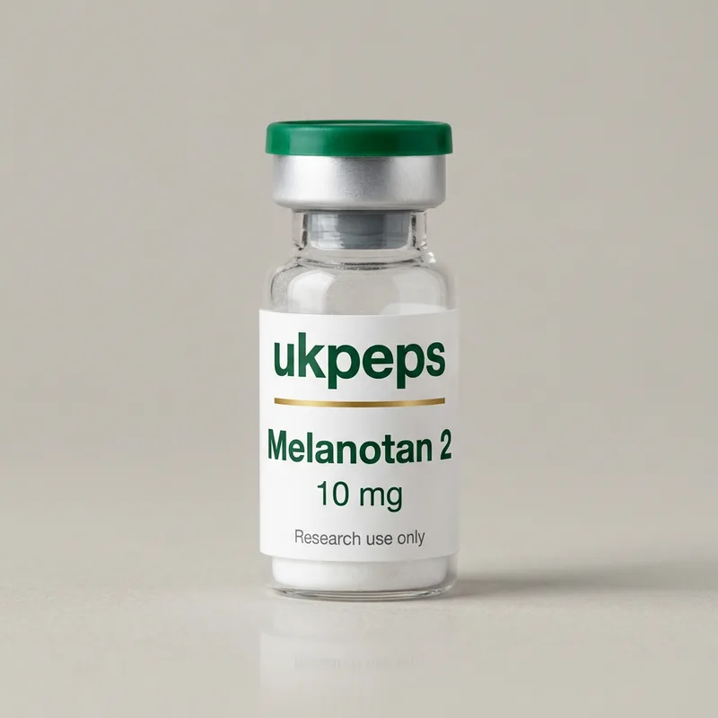 Melanotan 2 10 mg vial, UKPeps, research use only