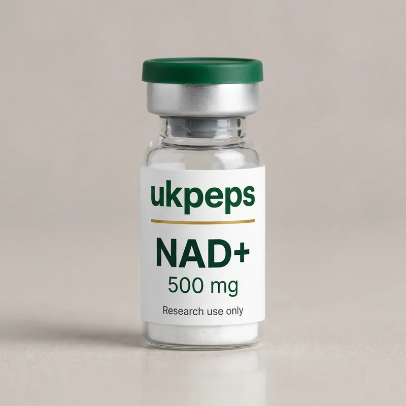 NAD+ 500 mg vial, UKPeps, research use only