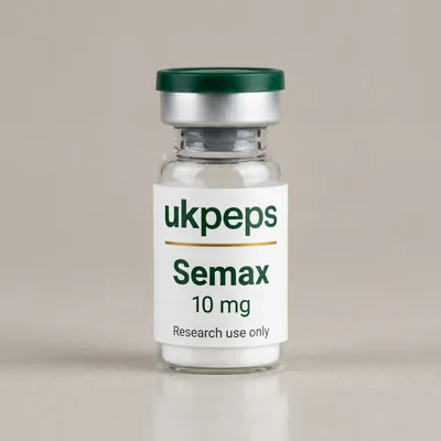 Semax 10 mg vial, UKPeps, research use only